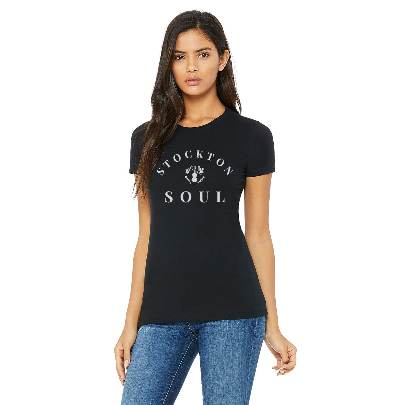 Women's Slim Fit T-Shirt (original logo)